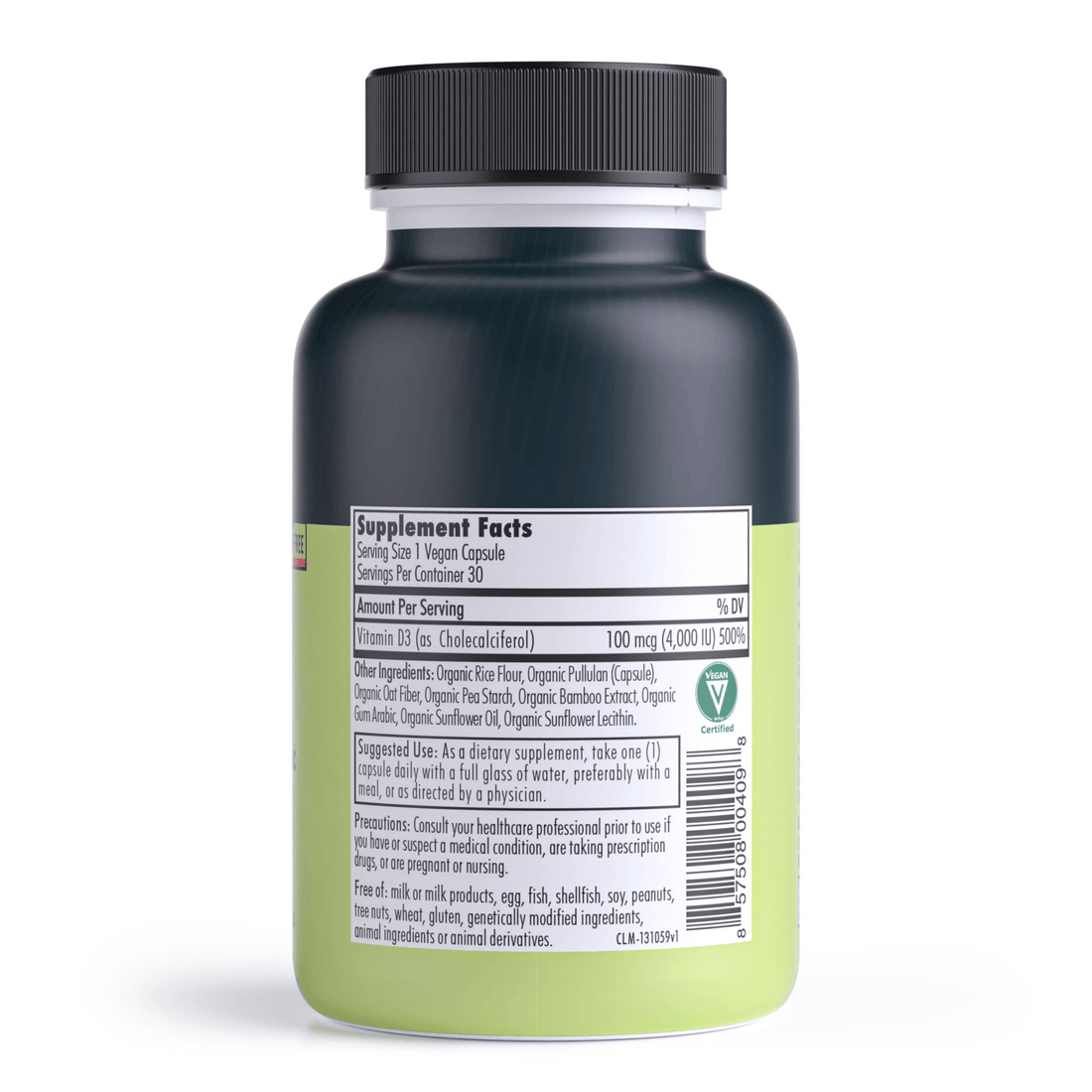 Organic Vegan D3 (USDA Certified)