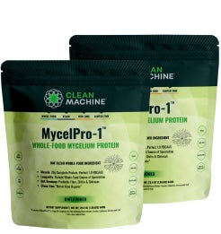 MycelPro-1™, Unflavored Whole Food Mycelium Protein Powder - 2 Pack