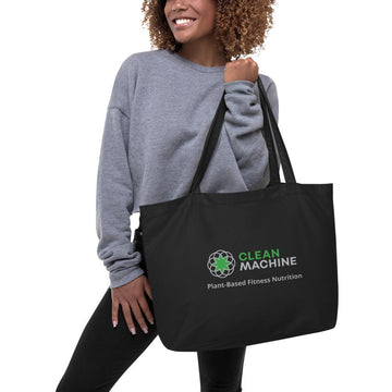 Clean Machine Large organic tote bag