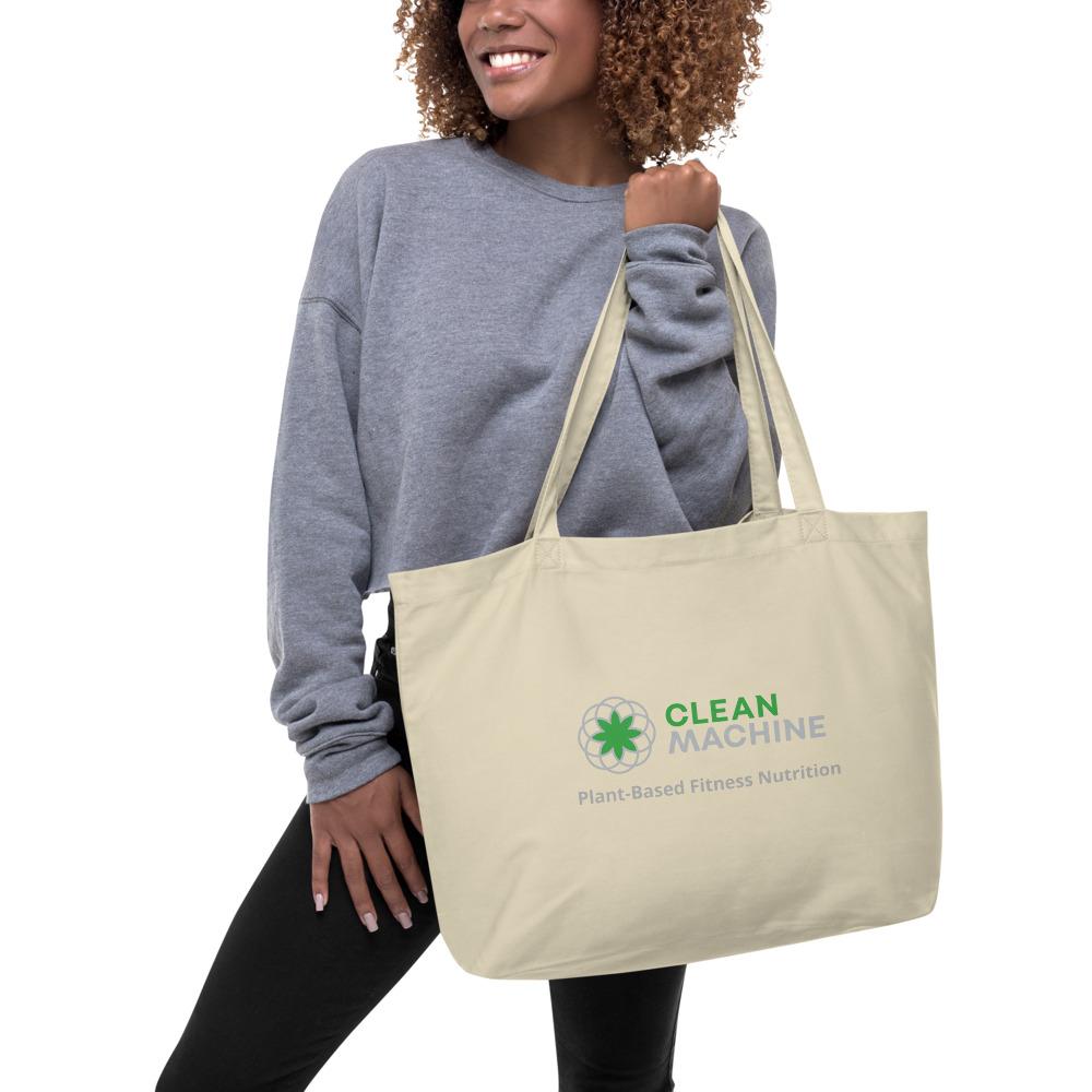 Clean Machine Large organic tote bag