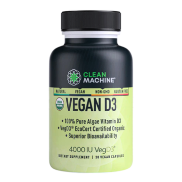 Organic Vegan D3 100% Pure Algae