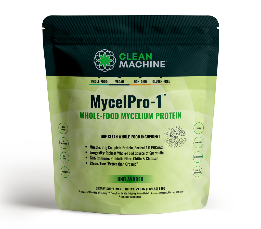 MycelPro-1™, Unflavored  Whole Food Mycelium Protein Powder (ships mid Nov est.)