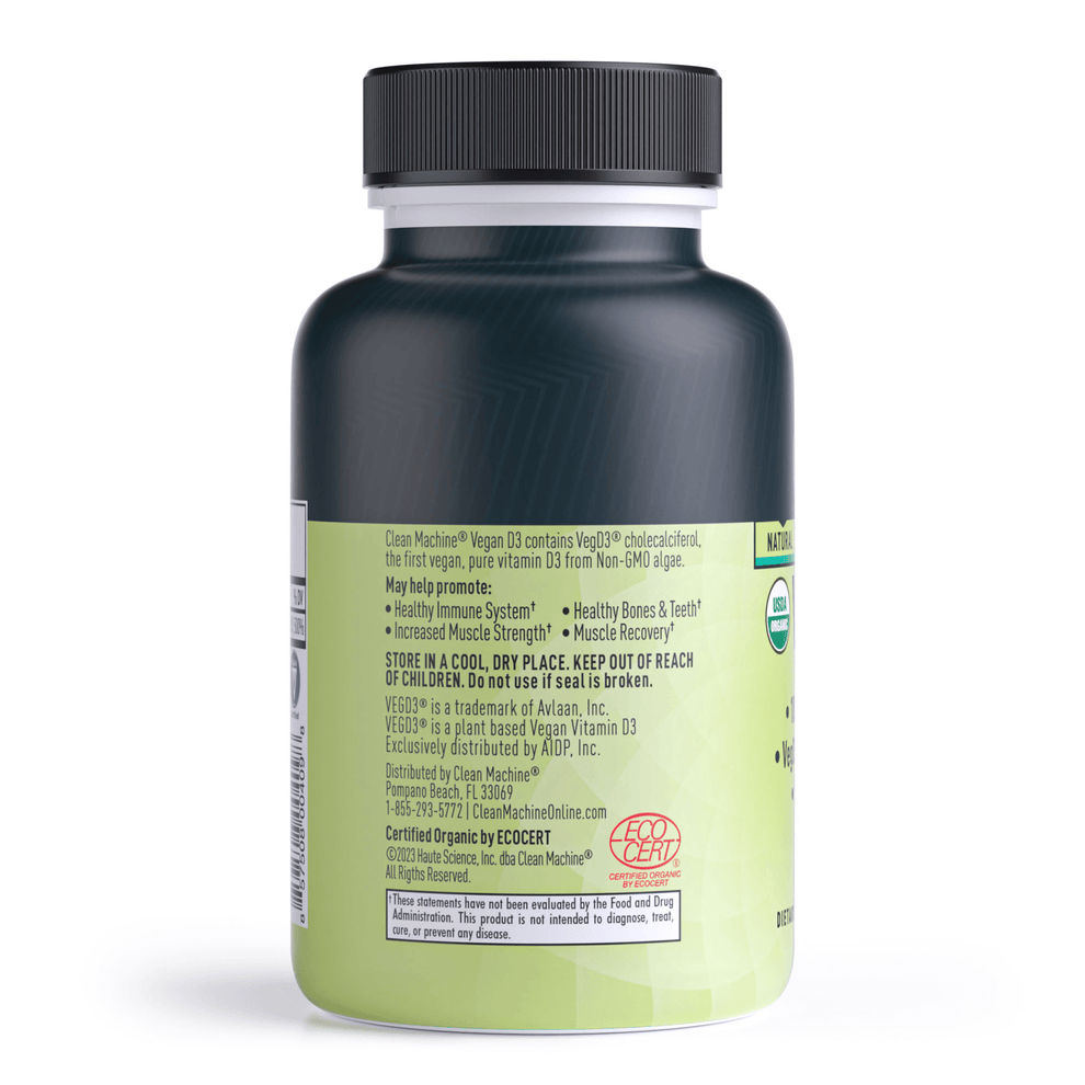 Organic Vegan D3 (USDA Certified)