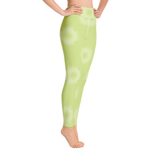 Clean Machine Yoga Leggings GRN
