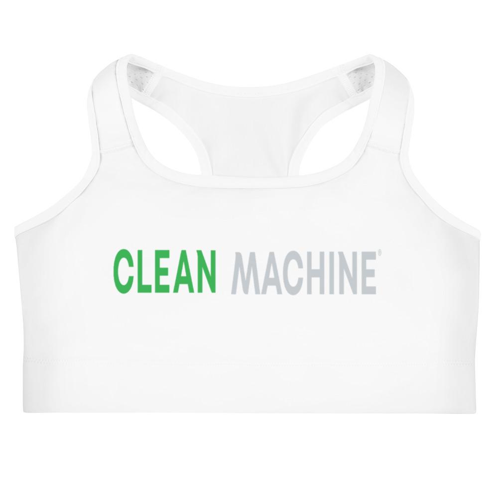 Clean Machine Sports bra WHT