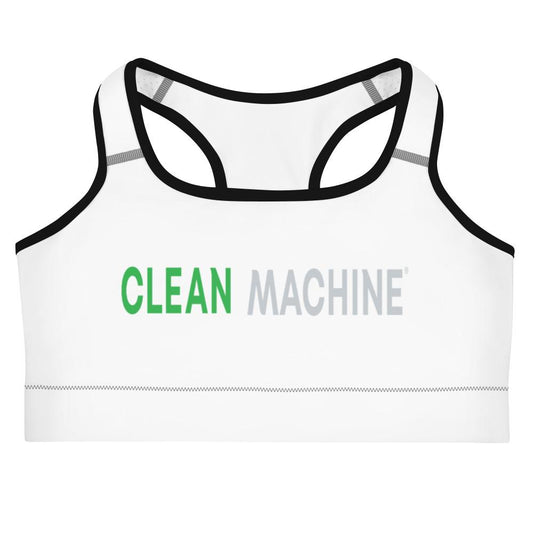 Clean Machine Sports bra WHT