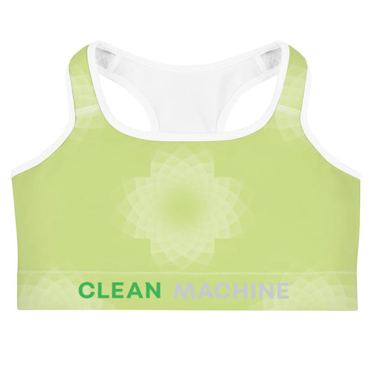 Clean Machine Sports bra GRN